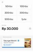 Top Up Gopay Mandiri Jam Berapa